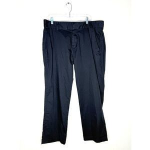 Tesla Pants Mens 40 x 30 Black Chino Trousers Straight Woven Mid Rise TSLA8414